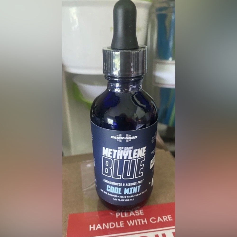 Hodge Twins Methylene Blue USP Grade Cool Mint 50ml.